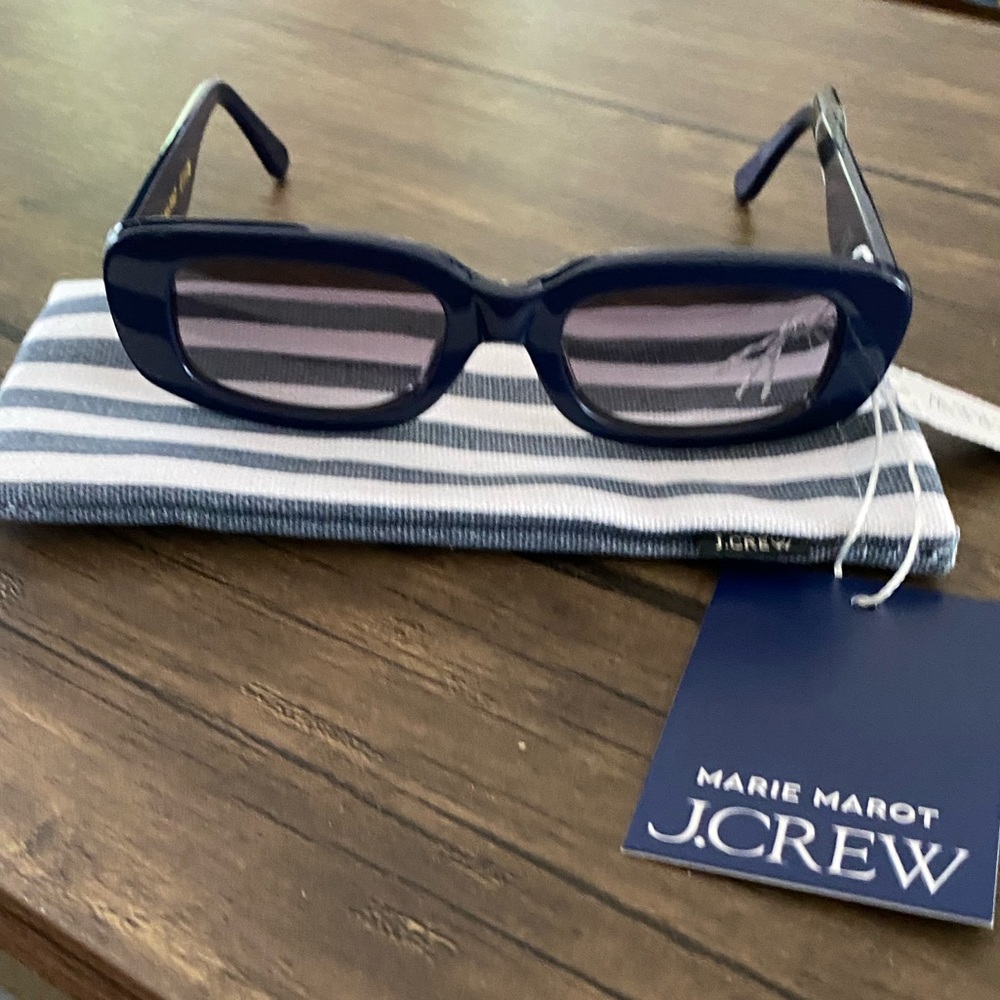 J. Crew Biarritz Slim Acetate Sunglasses By Marie Marot x J. Crew - Picture 6 of 11
